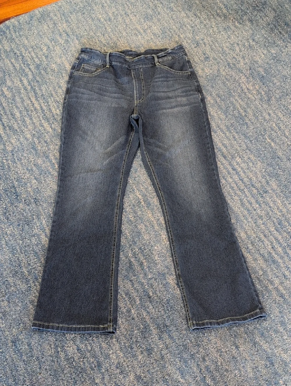 Halara Pull On Bootcut Jeans L - Picture 1 of 8